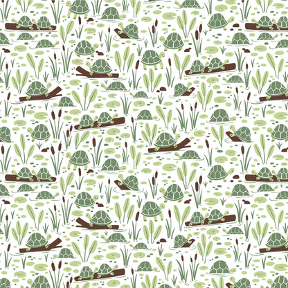Helsinki Dress - Turtles Green