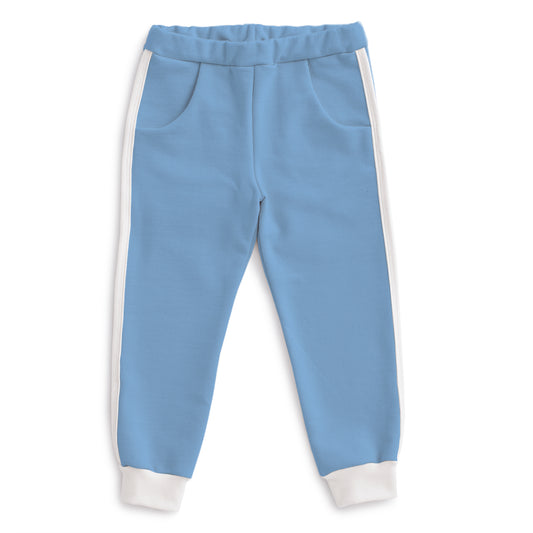 Track Pants - Solid Cloud Blue