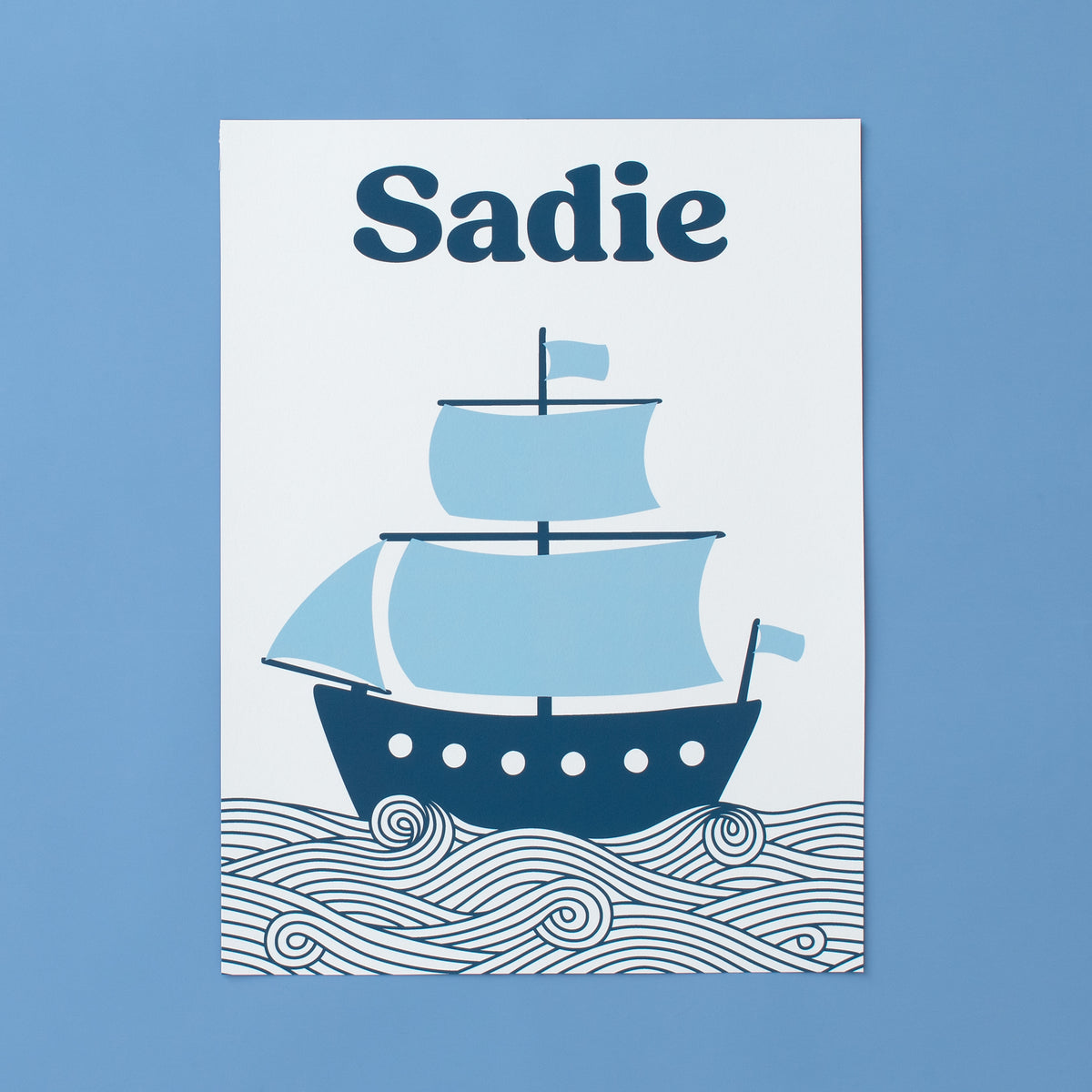 Customized Wall Art - Sailboat
