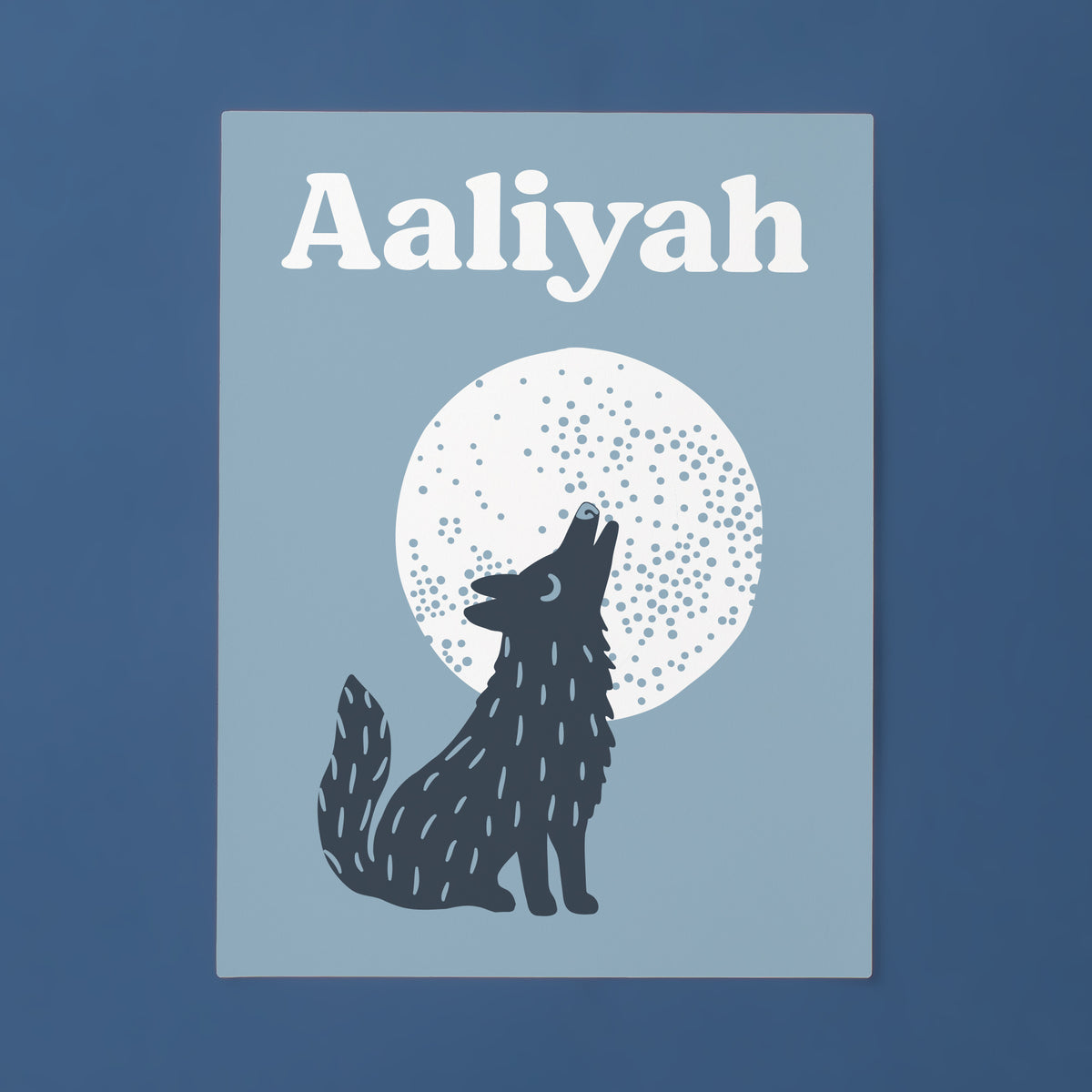 Customized Wall Art - Wolf