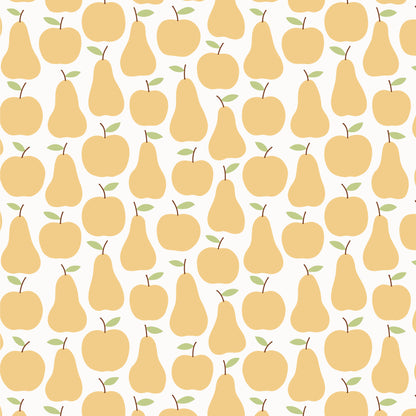 Long-Sleeve Lap Tee - Apples & Pears Yellow