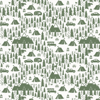 Short-Sleeve Lap Tee - Campground Forest Green