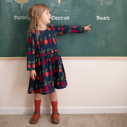 Calgary Dress - Polar Bears Arctic Blue - Pretty Much Perfect