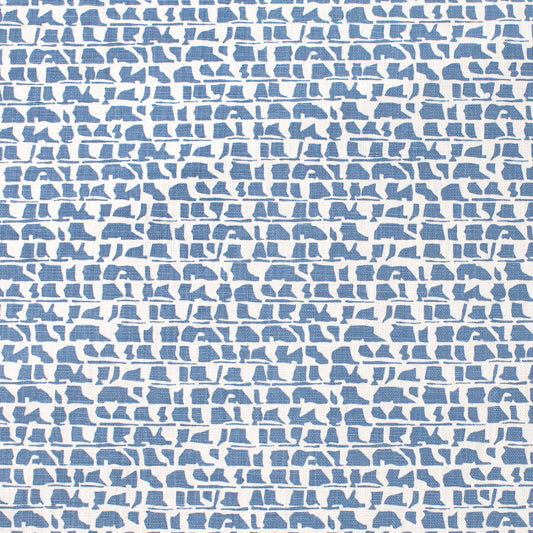 Belgian Linen - Corrugated Blue