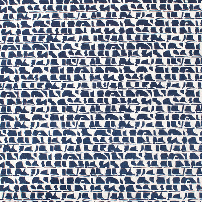 Belgian Linen Pillow Case - Corrugated Navy
