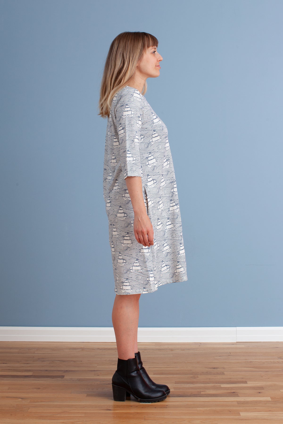 Helsinki Dress - High Seas Navy