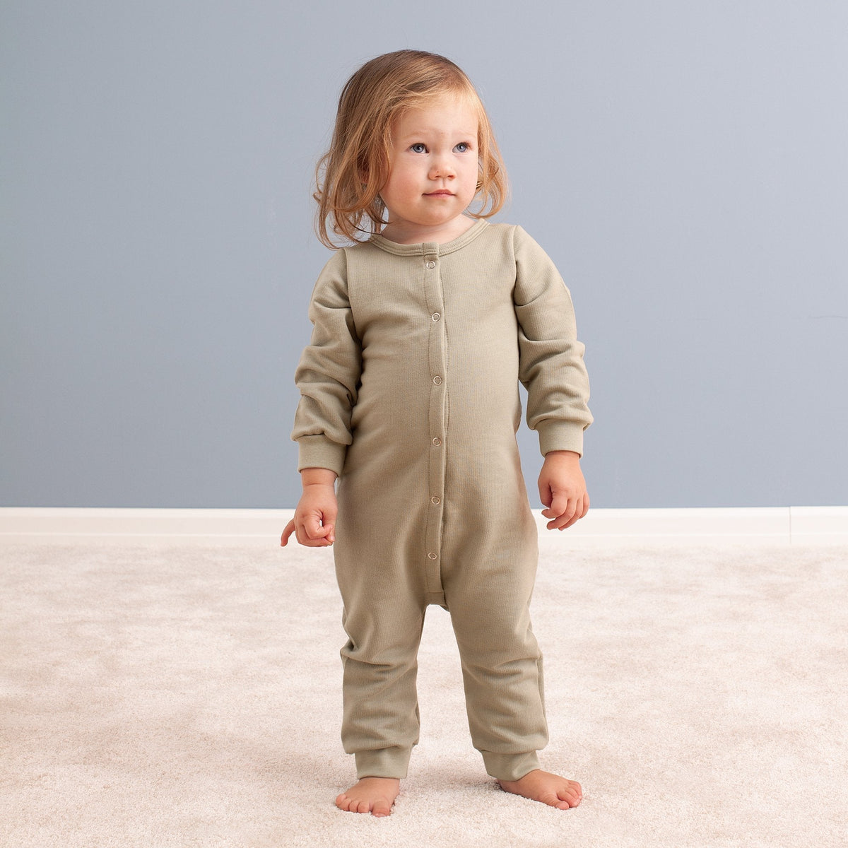 French Terry Jumpsuit - Strawberries Red & Green