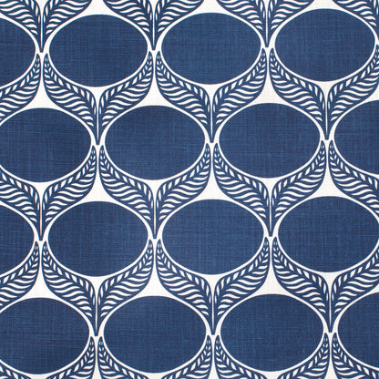 Belgian Linen - June Leaf Navy