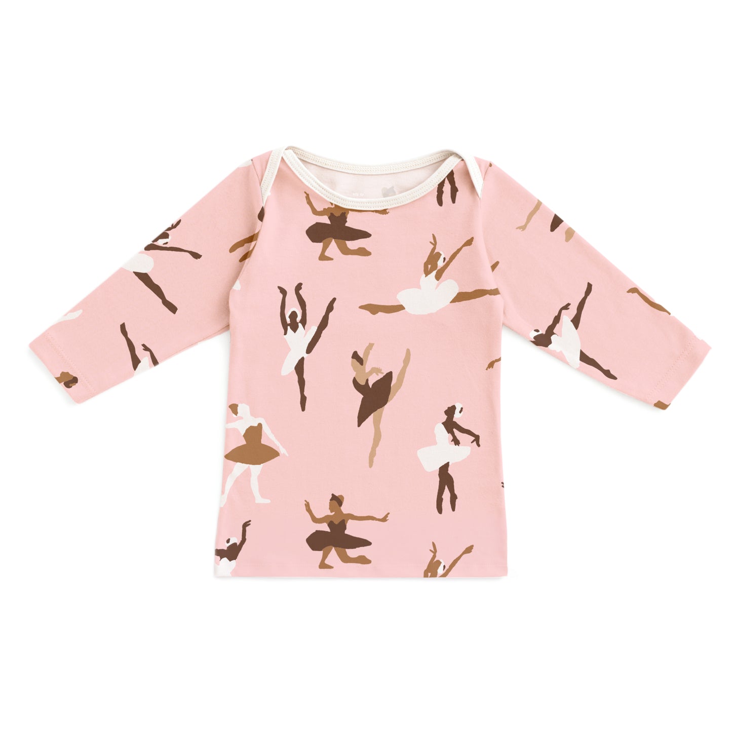 Long-Sleeve Lap Tee - Ballet Pink
