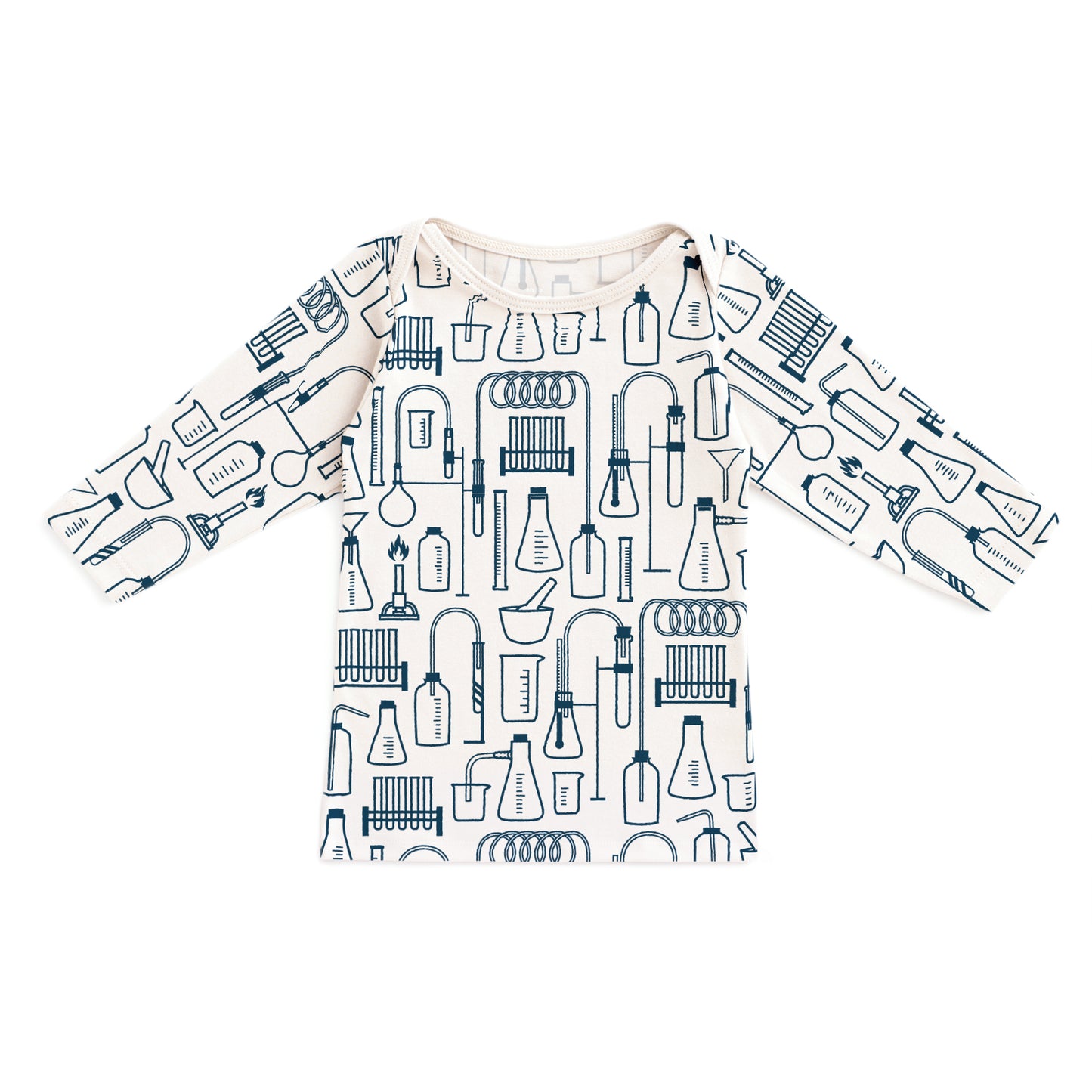 Long-Sleeve Lap Tee - Chemistry Navy