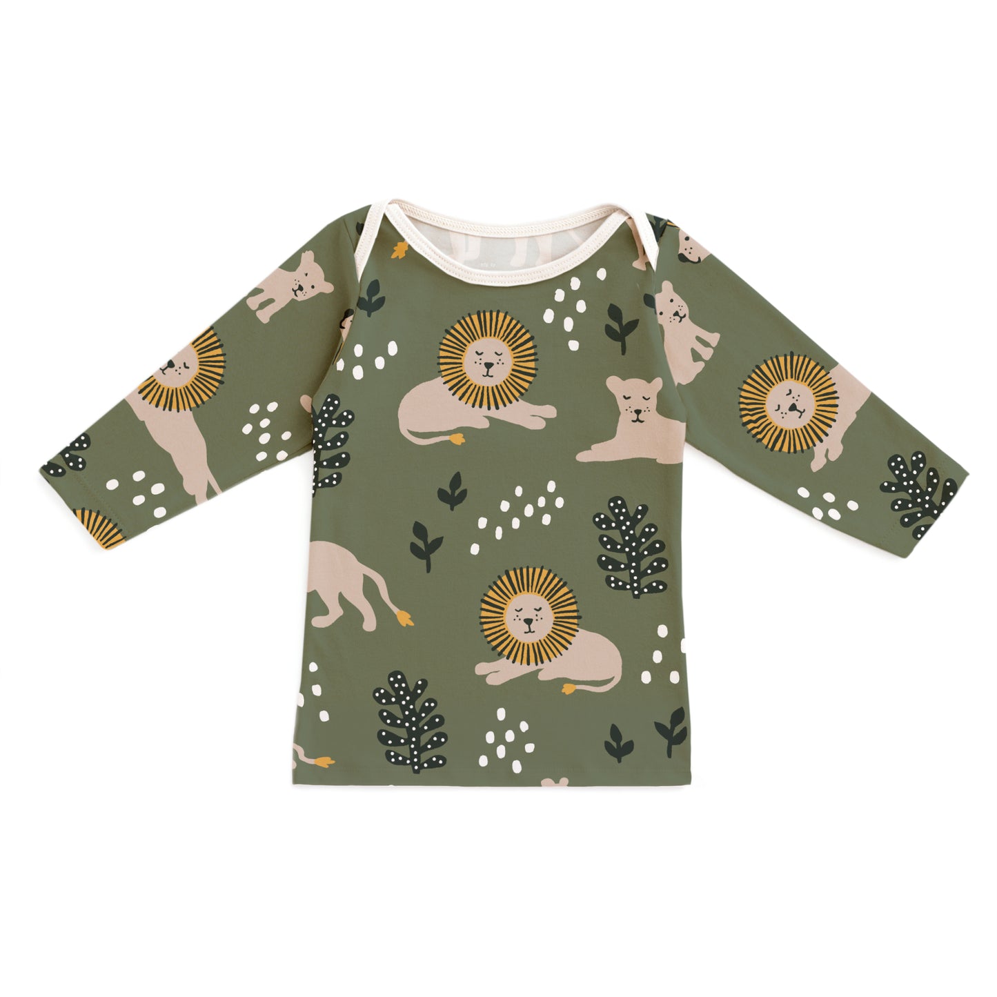 Long-Sleeve Lap Tee - Lions Forest Green