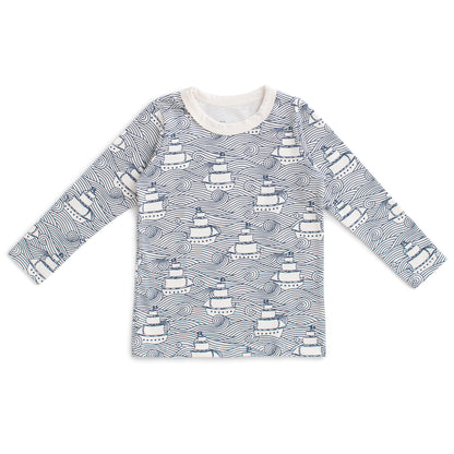 Long-Sleeve Tee - High Seas Navy