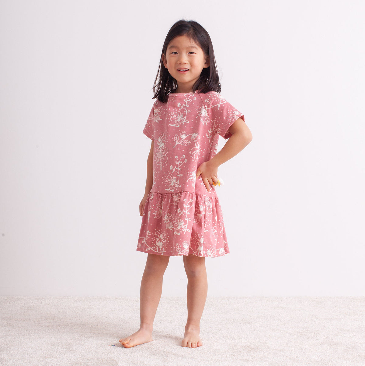 Milwaukee Dress - Strawberries Red & Green