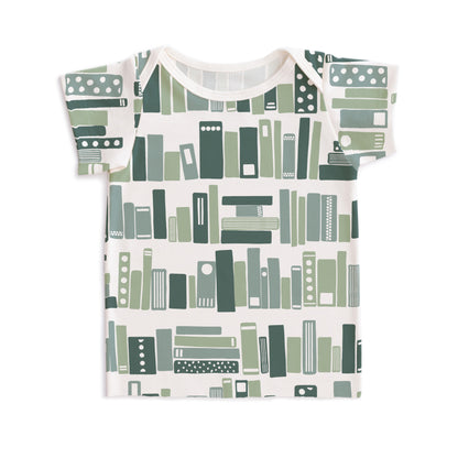 Short-Sleeve Lap Tee - Bookshelf Teal