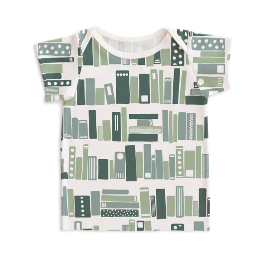 Short-Sleeve Lap Tee - Bookshelf Teal