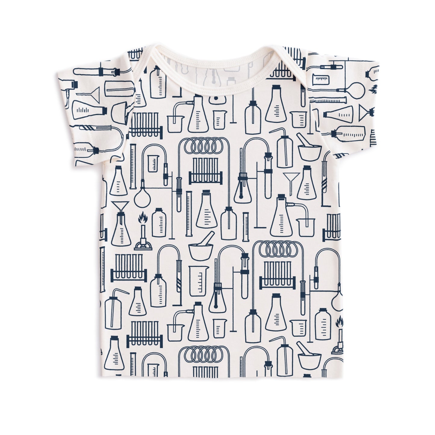 Short-Sleeve Lap Tee - Chemistry Navy