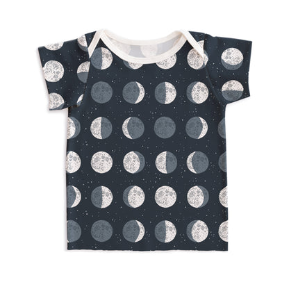 Short-Sleeve Lap Tee - Moons Night Sky