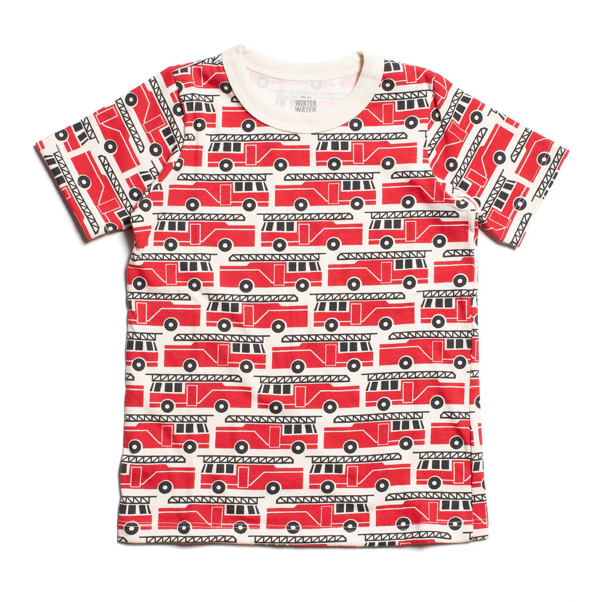 Short-Sleeve Tee - Firetrucks Red