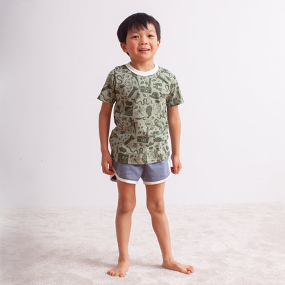 Short-Sleeve Tee - Big Rigs Blue