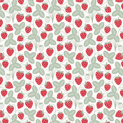 Tank Top - Strawberries Red & Green