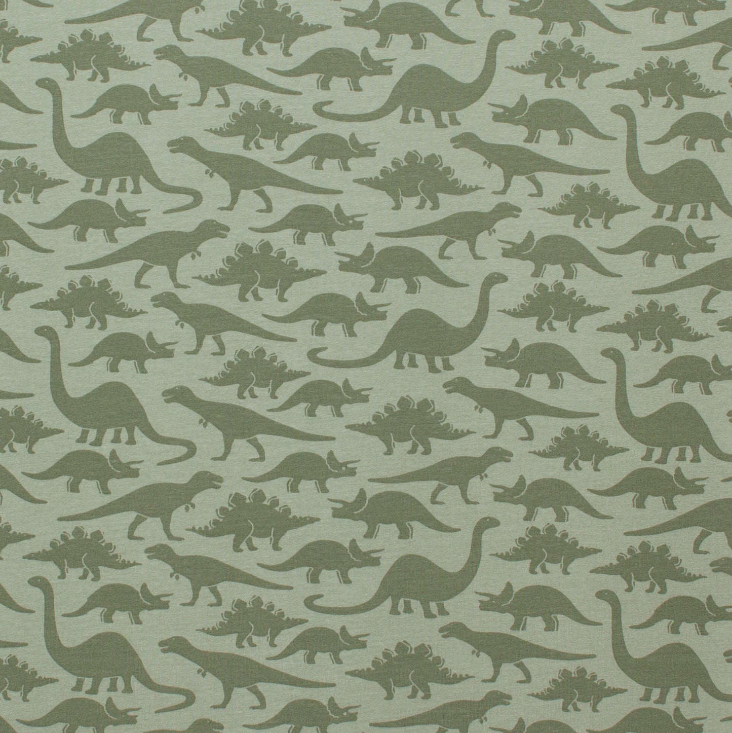 Long-Sleeve Tee - Dinosaurs Sage