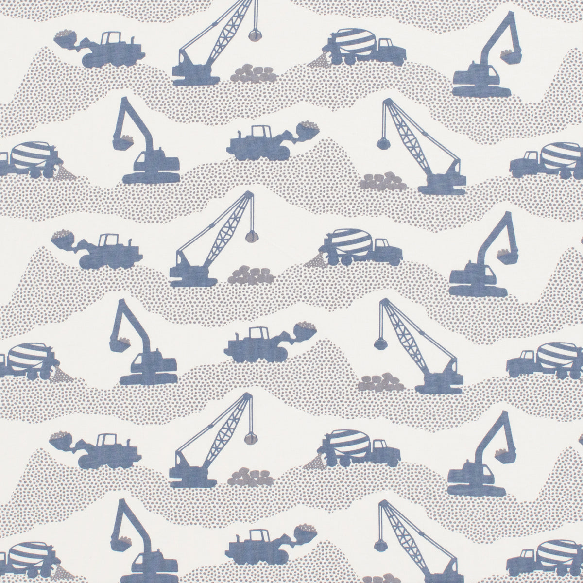 Summer Romper - Construction Slate Blue & Grey