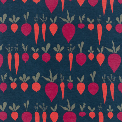 Long-Sleeve Tee - Root Vegetables Night Sky