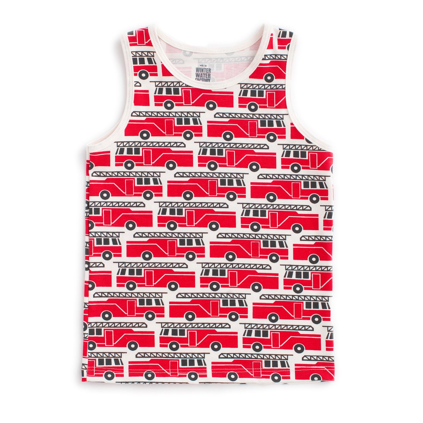 Tank Top - Firetrucks Red