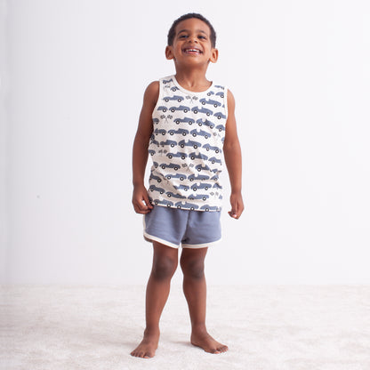 Tank Top - High Seas Navy