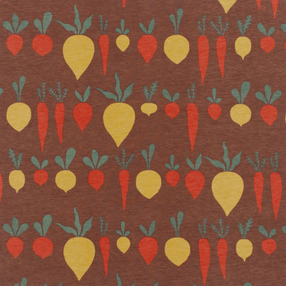 Long-Sleeve Lap Tee - Root Vegetables Chestnut