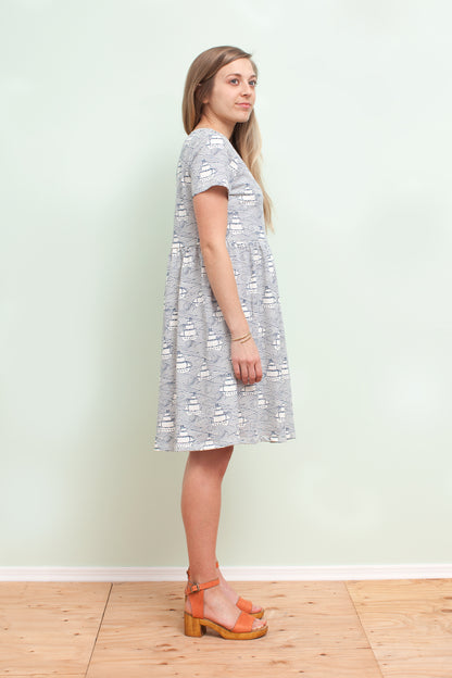 Stockholm Dress - High Seas Navy
